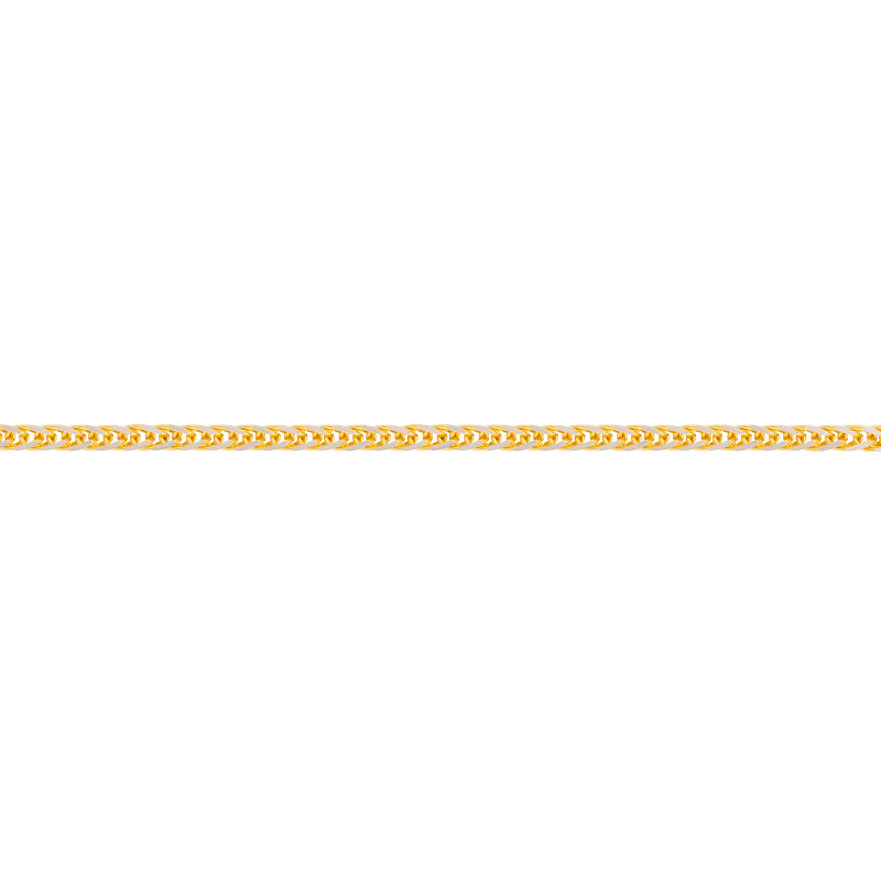 Łańcuszek złoty Lisi ogon 45 cm
