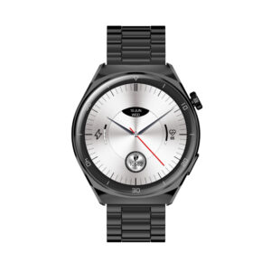 Smartwatch Garett V12 czarny stalowy