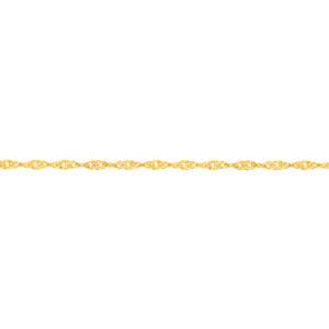 Łańcuszek złoty Singapur 45 cm