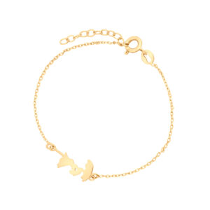 Bransoletka pozłacana