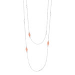 Naszyjnik srebrny z kolekcji Lady in Rose