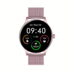 Smartwatch Garett Classy różowy stalowy