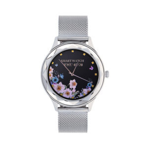 Smartwatch Garett Lady Ann RT srebrny, stalowy