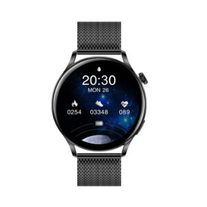 Smartwatch Garett Lady Elegance RT czarny stalowy