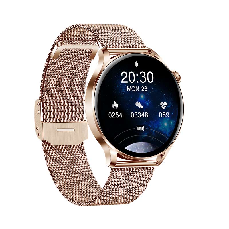 Smartwatch Garett Lady Elegance RT złoty stalowy Smartwatch Garett Lady Elegance RT złoty stalowy