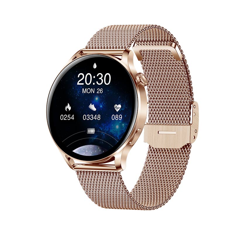 Smartwatch Garett Lady Elegance RT złoty stalowy Smartwatch Garett Lady Elegance RT złoty stalowy