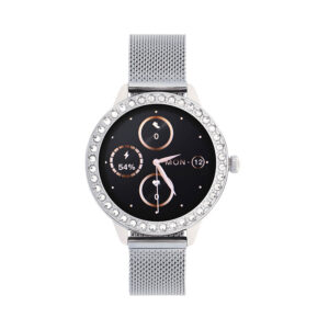 Smartwatch Garett Lady Kate RT srebrny, stalowy