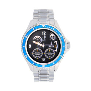 Smartwatch Garett Men Ocean RT srebrno-niebieski