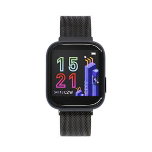 Smartwatch Garett Women Eva RT czarny, stalowy