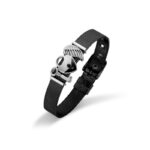 Bransoletka Pierre Ricaud czarny mesh