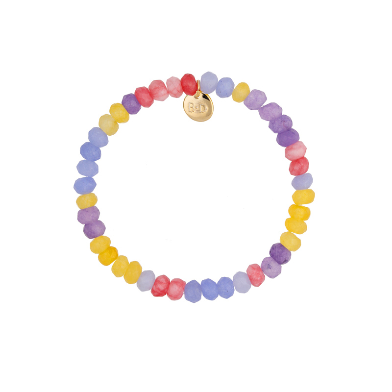 Bransoletka elastyczna z jadeitami Bransoletka elastyczna z jadeitami