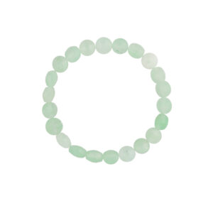 Bransoletka elastyczna z jadeitami