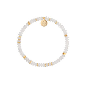 Bransoletka elastyczna z kwarcami