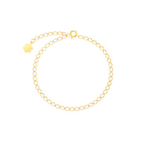 Bransoletka pozłacana baza do zawieszek