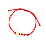 Bransoletka pozłacana koniczyna