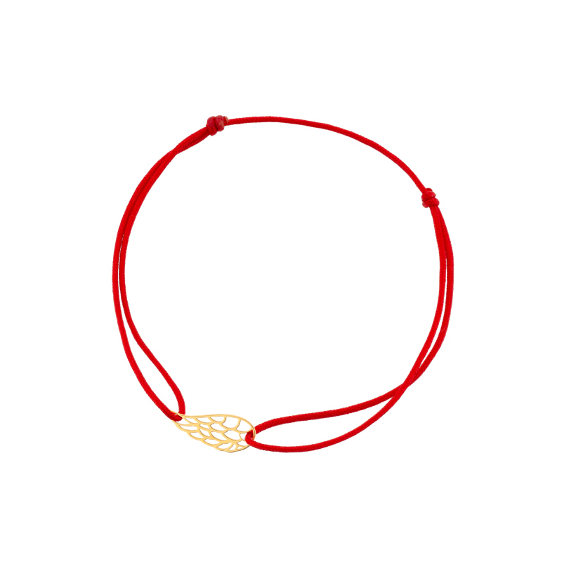 Bransoletka pozłacana skrzydło Bransoletka pozłacana skrzydło