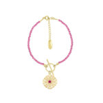 Bransoletka pozłacana