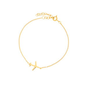 Bransoletka pozłacana