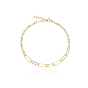 Bransoletka pozłacana