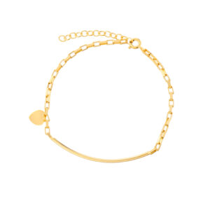 Bransoletka pozłacana
