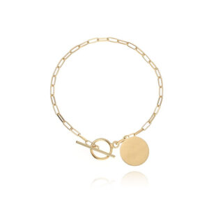 Bransoletka pozłacana