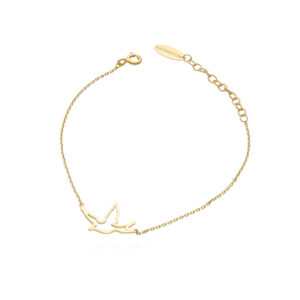 Bransoletka pozłacana