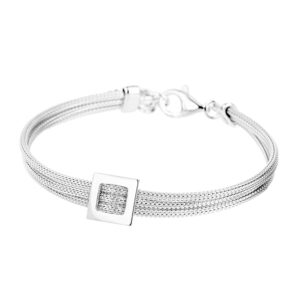 Bransoletka srebrna Calza