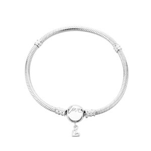 Bransoletka srebrna baza do charmsów