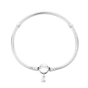 Bransoletka srebrna baza do charmsów