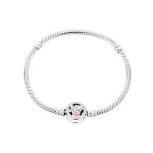 Bransoletka srebrna baza do charmsów