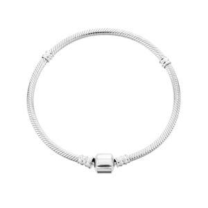 Bransoletka srebrna baza do charmsów