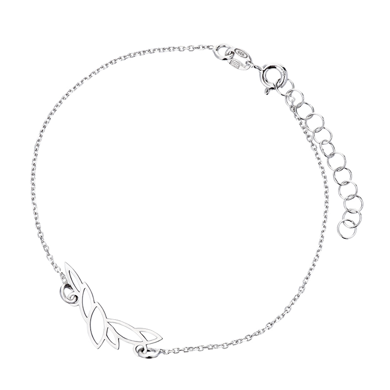 Bransoletka srebrna geometryczna Bransoletka srebrna geometryczna