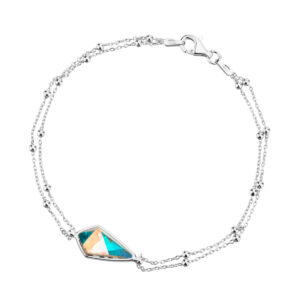 Bransoletka srebrna z cyrkonią – kolekcja Secretly