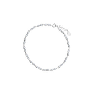 Bransoletka srebrna z cyrkoniami