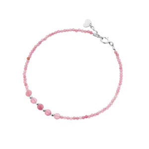 Bransoletka srebrna z turmalinów