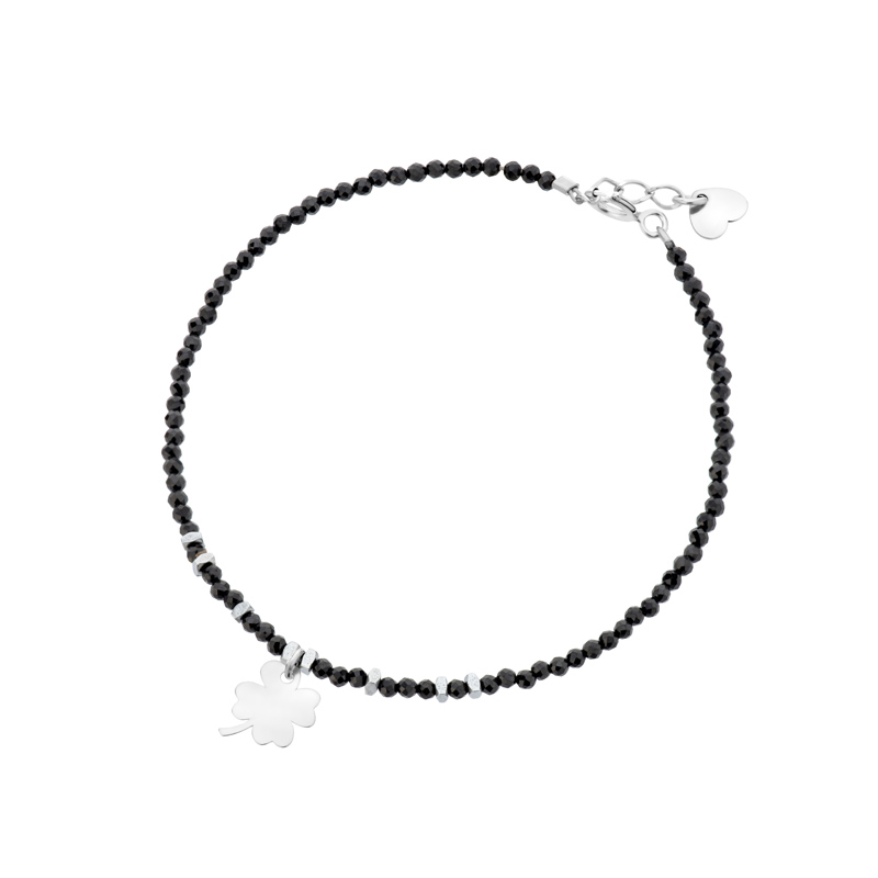 Bransoletka srebrna ze spineli Bransoletka srebrna ze spineli