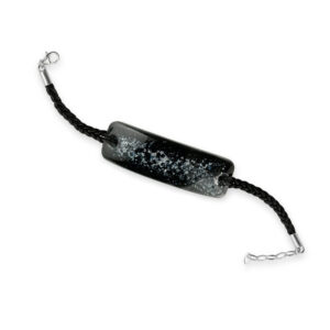 Bransoletka srebrna ze szkłem weneckim