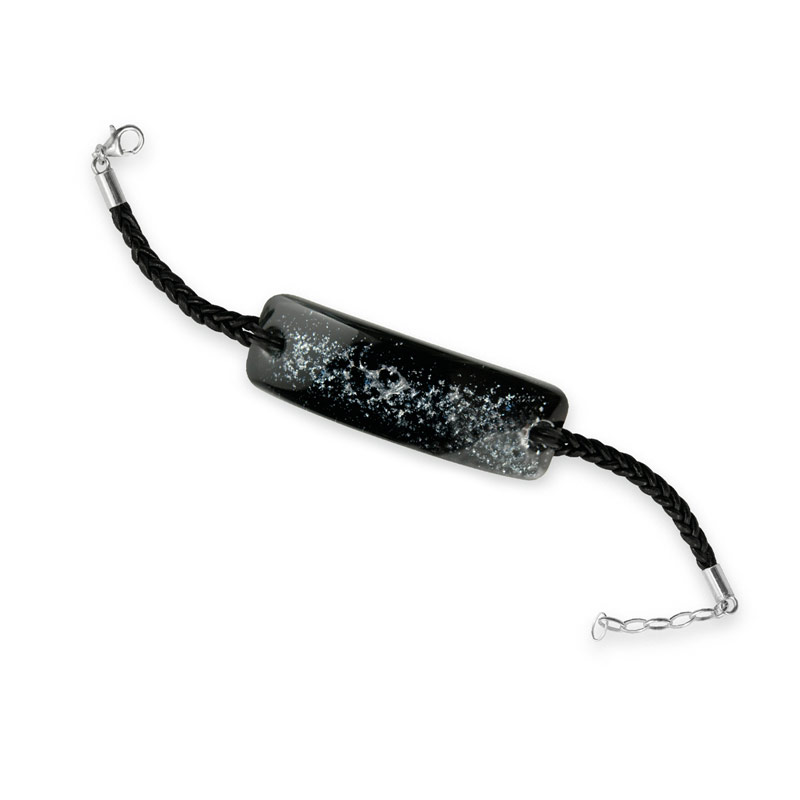 Bransoletka srebrna ze szkłem weneckim Bransoletka srebrna ze szkłem weneckim