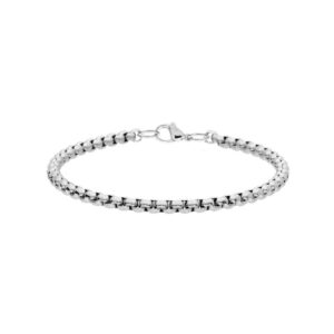 Bransoletka stalowa pleciona