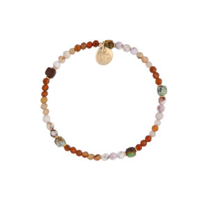 Bransoletka z agatami