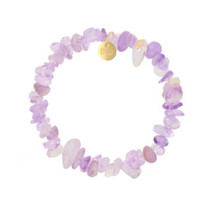 Bransoletka z ametystami