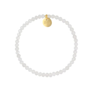 Bransoletka z białymi kwarcami