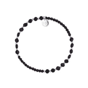 Bransoletka z czarnymi turmalinami