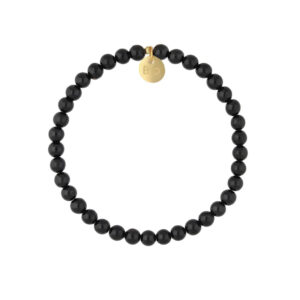 Bransoletka z czarnymi turmalinami