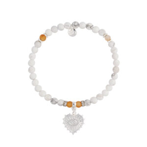 Bransoletka z howlitami