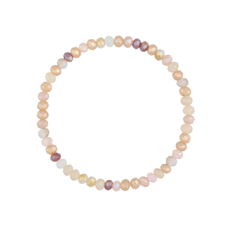 Bransoletka z kolorowymi kryształkami Bransoletka z kolorowymi kryształkami