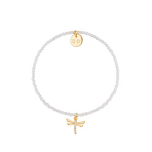 Bransoletka z kryształami górskimi