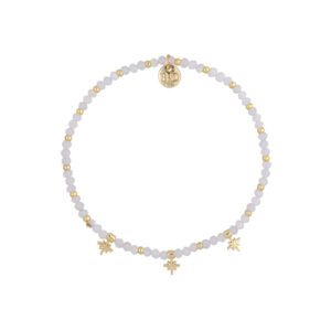 Bransoletka z mosiądzu i amazonitów