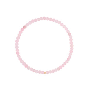 Bransoletka z różowymi kwarcami