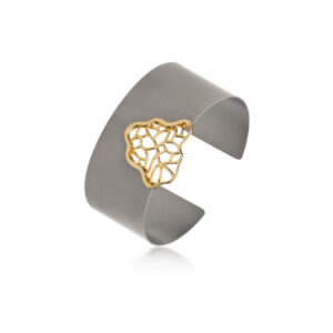 Bransoletka z tytanu i srebra